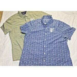 2 Sheep Dog Shirt XL Impact Assistance Law Enforcement military Perry Ellis mens